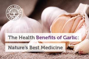 Cloves of garlic. Most of the benefits of garlic come from sulfurous compounds like allicin and its derivatives.