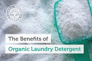 Organic laundry detergent. Organic laundry detergent does not contain toxic chemicals like chlorine and other additives.