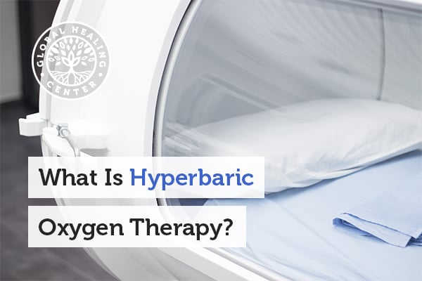 Hyperbaric oxygen therapy helps increase oxygen level in the blood.