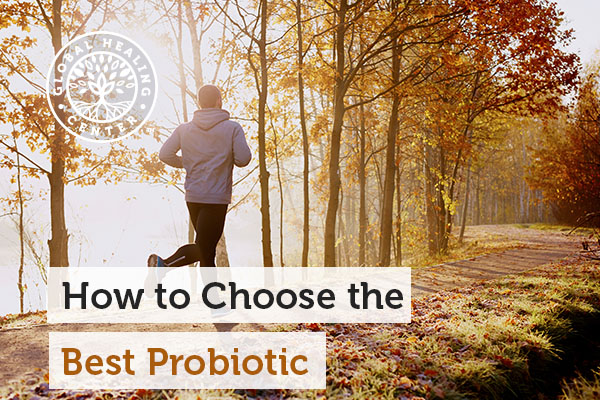 A person is running. An individual should research before choosing the best probiotic.