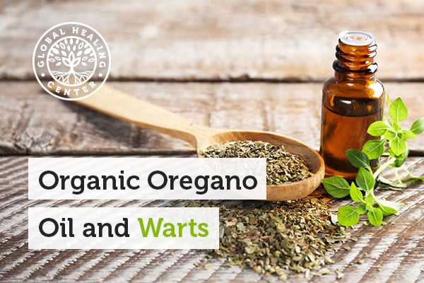 Organic oregano oil can help fight against warts.