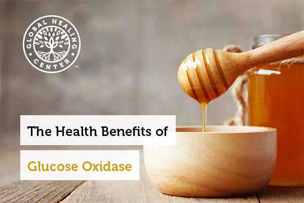 Glucose oxidase can be found in honey.