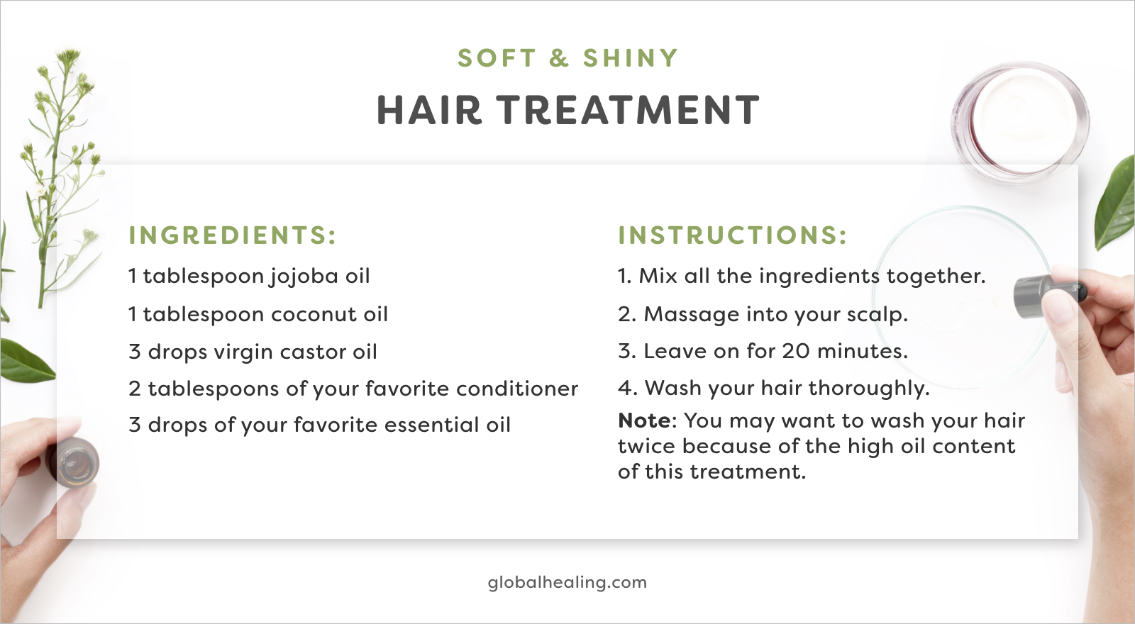 Try this hair treatment that'll make your hair feel soft, shiny, and new!
